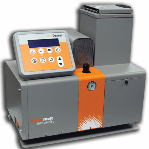 ITW Dynatec Simplicity w/ 18 lb. Tank, Nordson Connector, 4 Hose Capacity & Low-Level Sensor